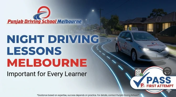 Night Driving Lessons Melbourne: Important for Every Learner